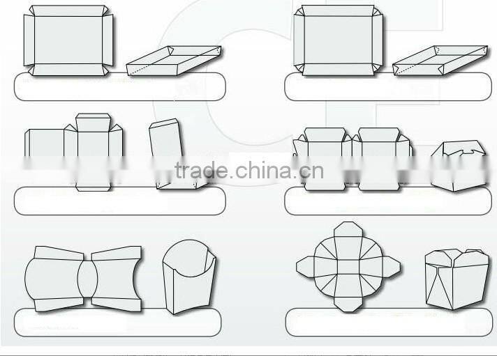 Low price automatic carton box die cutting machine