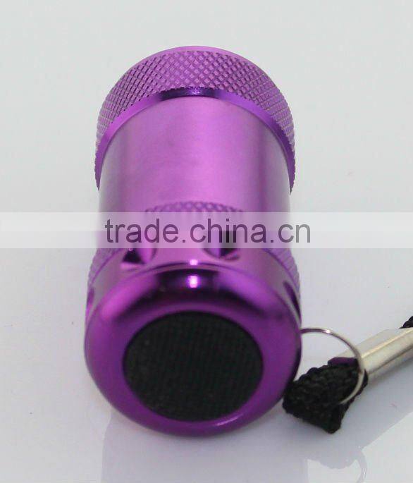 9 LED Mini Aluminum Flashlight