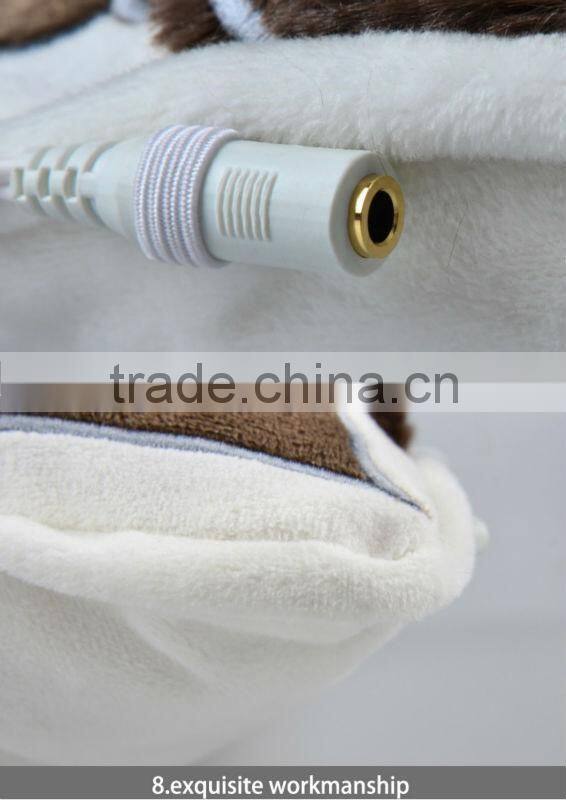 MP3,MP4 audio player! Washable Plush Speaker Music Bolster - Sheep Lover CE SGS ROHS