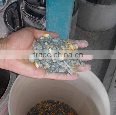 cleaning buckwheat plant