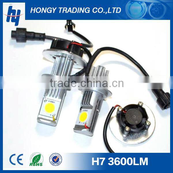 1800lm h4 h7 car led headlight 1800lm