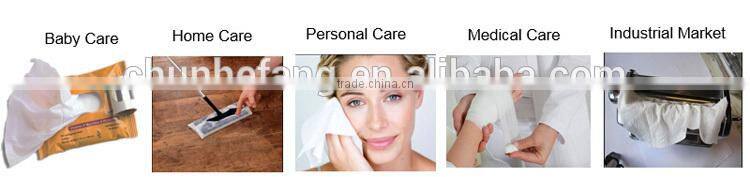 Spun lace non-woven shoes cleaning wet wipe