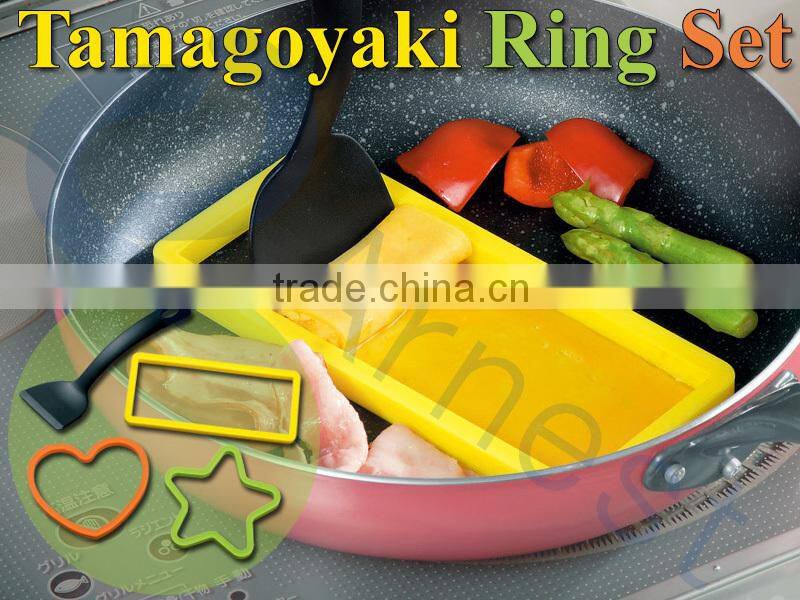 silicone molds kitchenware cookware cooking utensil kids lunch bento box accessories tools turner frame egg mold rings set 75820