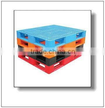 Good quality plastic single pallet with grid mold