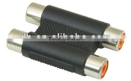 TV female to female rca jack copper rca double jack