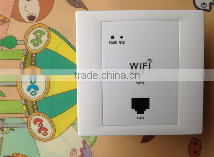 86MMIn wall wireless 802.11B AP router, hotel wall mount access point router, 2.4G wall wireless access point