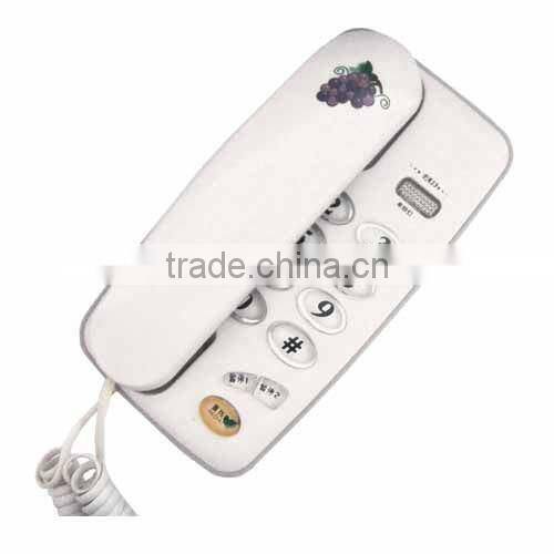 Wall or Desk Mountable Telephone, with New Style & Basic Phone Function. OEM.