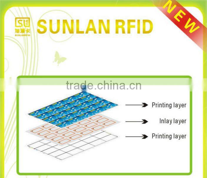 Size 3*8 Format Dry Wet Tags IC Chip HF High Frequency UHF RFID Inlay