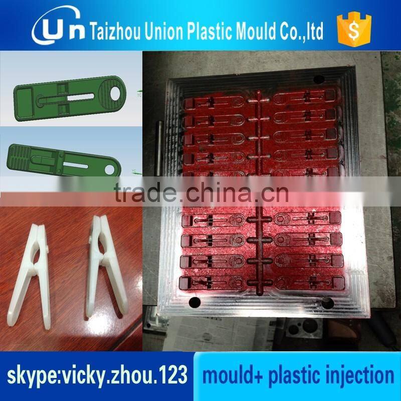 Plastic hair clip mould