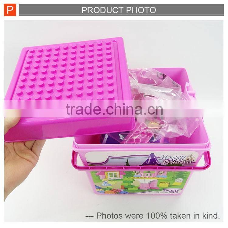 50PCS ABC Building Blocks,Plastic Connecting Blocks for Kids,Large Building Blocks for Children
