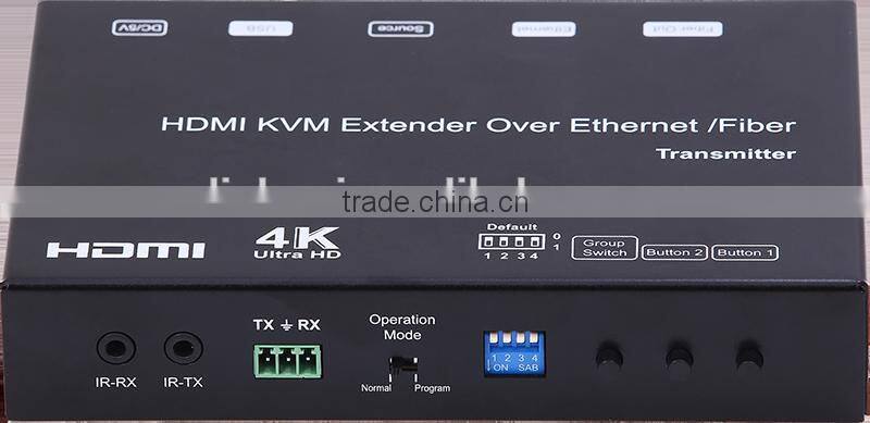 LINK-MI LM-EX37 120M 4K HDMI+USB KVM Extender over IP/Fiber 60KM(Single Model)