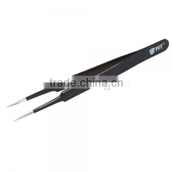 BST-204EDS Stainless Steel Anti-static Sharp Pointed Tweezers