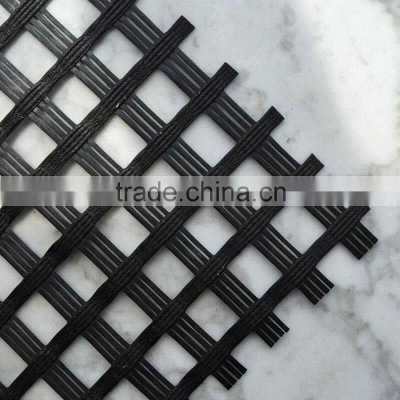 Fiberglass geogrid self adhesive
