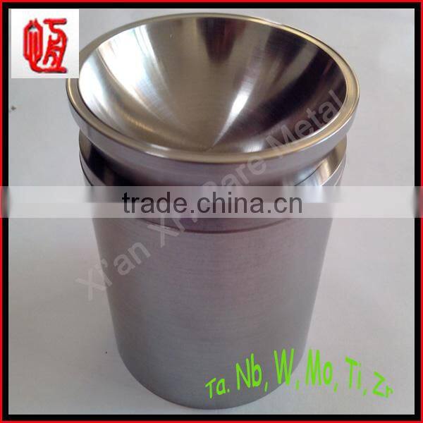 high quality tungsten smelting crucible