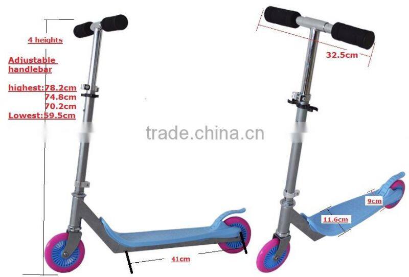 2016 adjustable kids kick scooter for sale