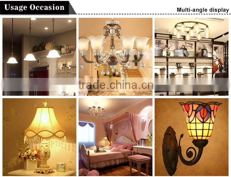 2015 Hot sale LED light led Filament Bulb Dimmable 2w 4w 6W 8W led filament g125 G95