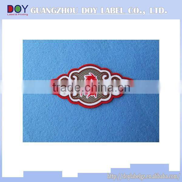 3d flock transfer patches, iron on patch or labels
