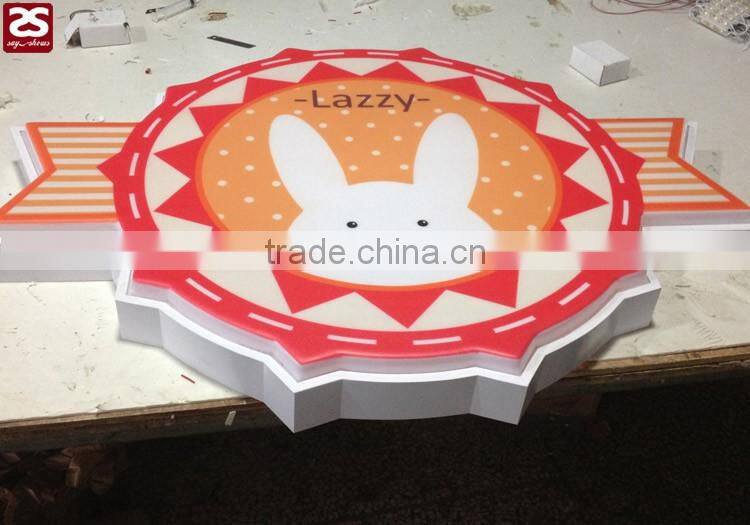 single sided led light box shop signage