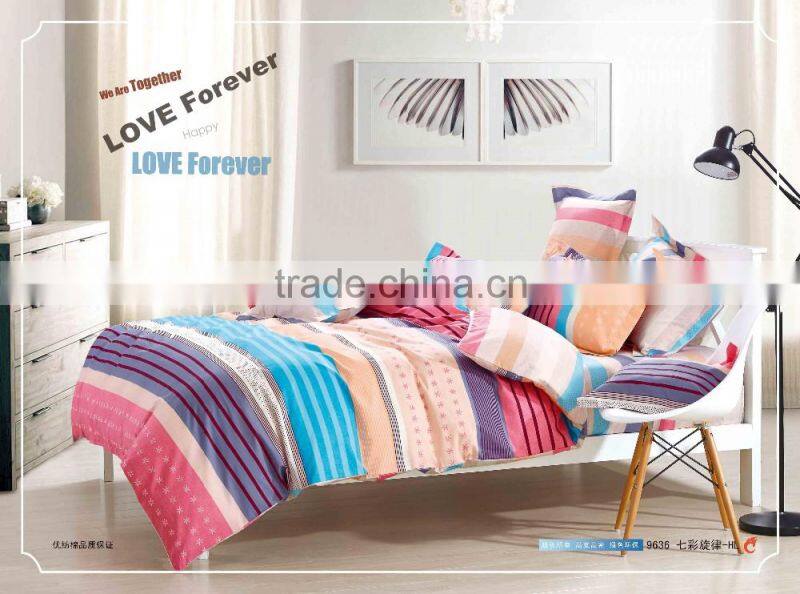 100% cotton bed sheet design,bedsheet set,quilt cover bed and bath