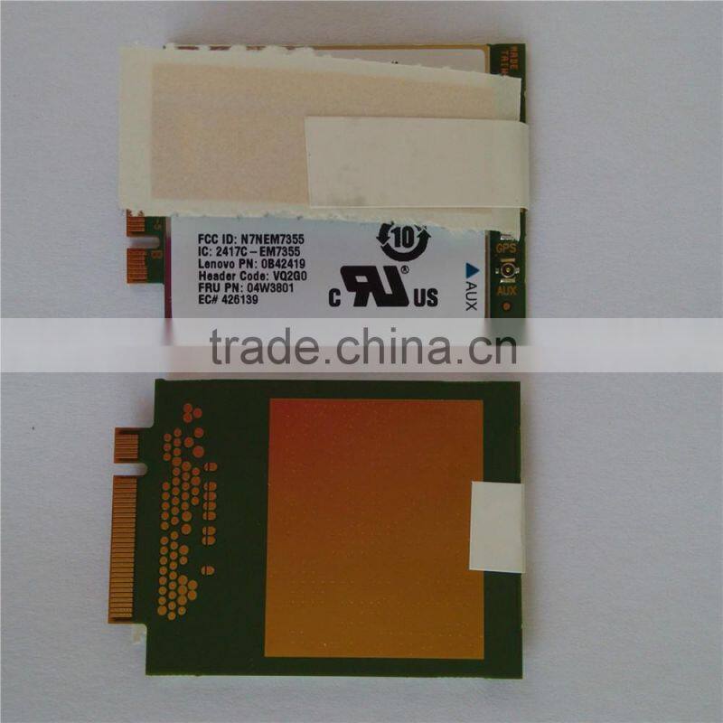 MDM 9615 Qualcomm EM7355 04W3801 4G WWAN Card for THINKPAD X1 X240 W540 T440P T431S