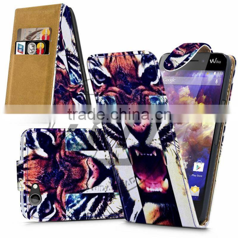For Wiko Highway Sings High Quality Print Flip PU Leather Case Cover Moible Phone Case