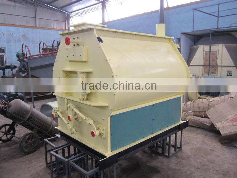 SSHJ dual-shaft oar animal feed mixer