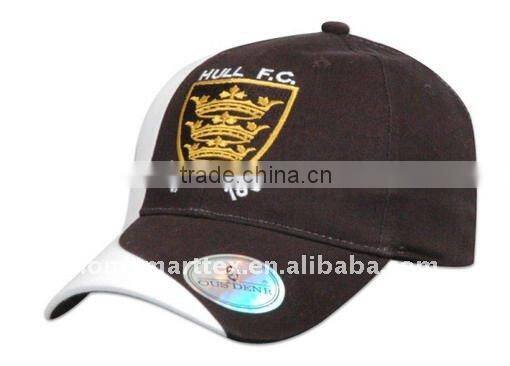 6 panel 100%cotton heavy brushed baseball cap army hats Embroidery Baseball Cap