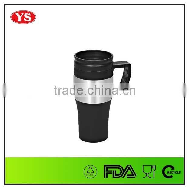 thermal double layer travel car mug 16 oz