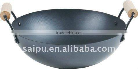 carbon steel non-stick wok