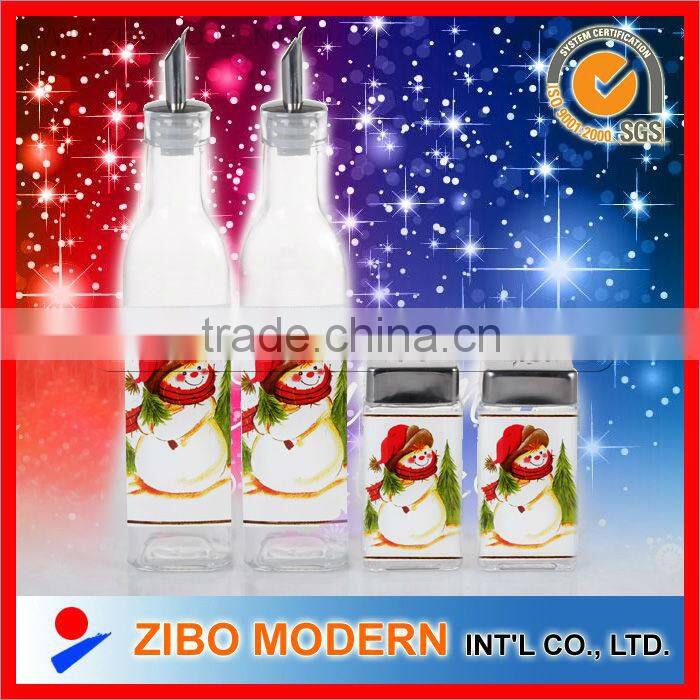 oil vinegar salt pepper set