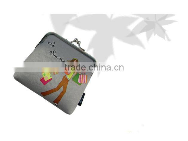 JSMART small coin purse coffee brand budget gift customized bag