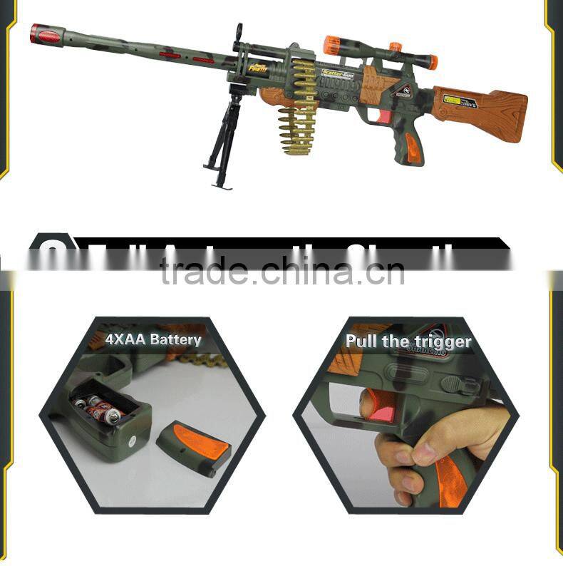 Boy Toys--hotsale B/O laser machine gun army force gun with light
