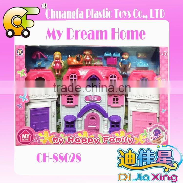 Diy toy house Villa House Toys Doll House Toys Villa