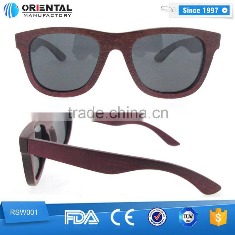 100% natural wholesale handmade wooden sunglasses