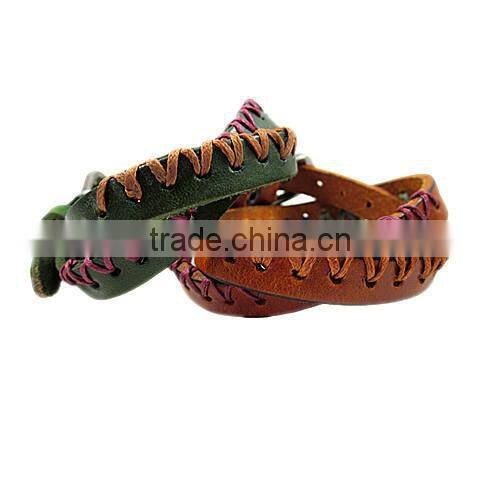 BOSHIHO guys leather bracelets plain leather bracelets leather rope bracelet