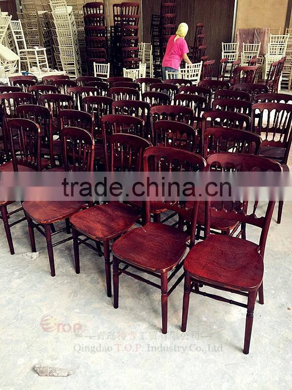 Wooden Wedding Mahogany Chateau Chair