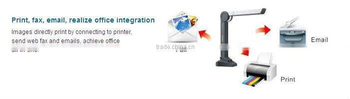 factory price high speed mini portable document scanner maximum A4 scanning size S200L