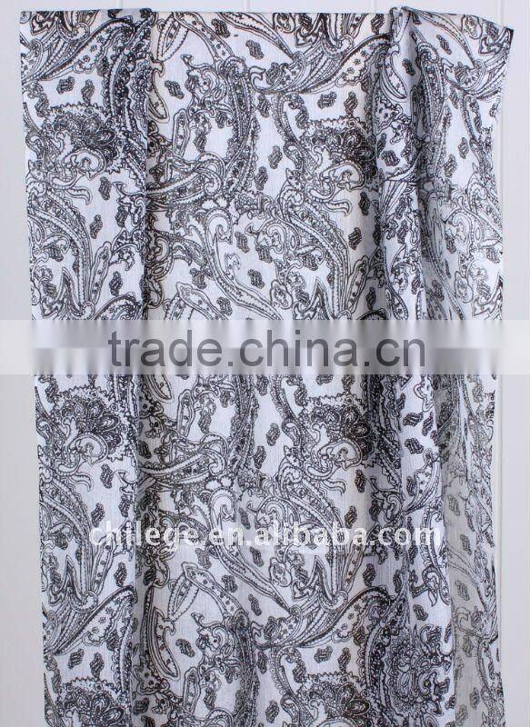 high quality printed wool/silk blend scarf and pashmina scarf display tudung scarf accessory hooded scarf with pendant bandelet