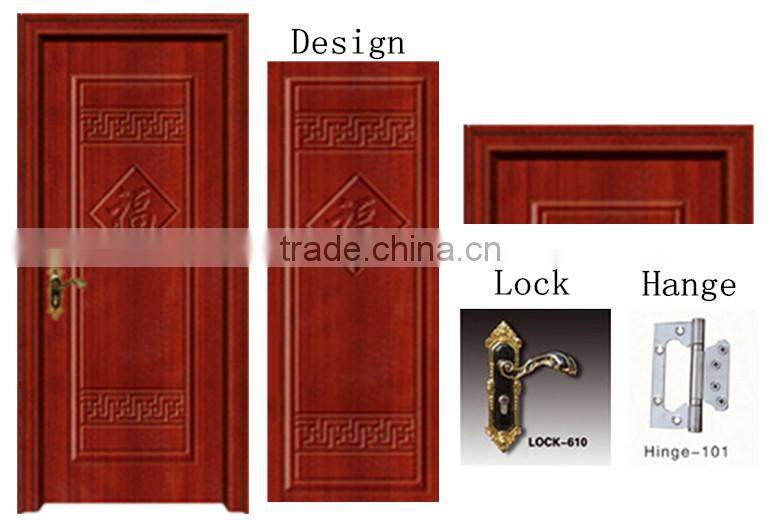 chinese design kings door pvc mdf armor door