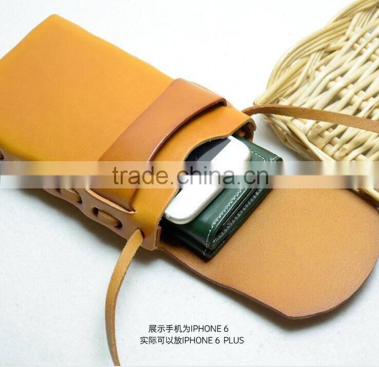 2016 Alibaba Good quality genuine leather phone case