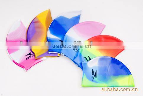 New Arrival High Quality Swimming Cap Excellent Waterproof Swimming Hat Elastic Funny Silicone Hot Spring Cap