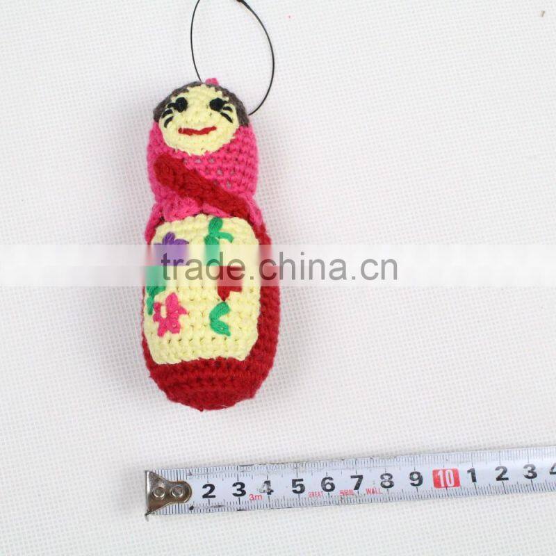 Christmas Gifts Pure hand crochet China doll toys
