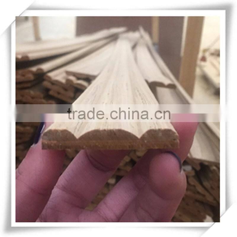 low price high quality engineered carved wood moulding