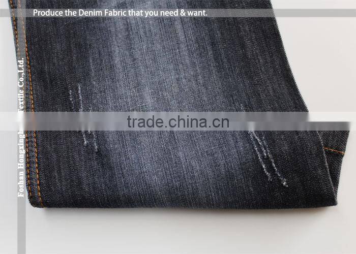 whloesale stretch 98 cotton 2 spandex denim fabric