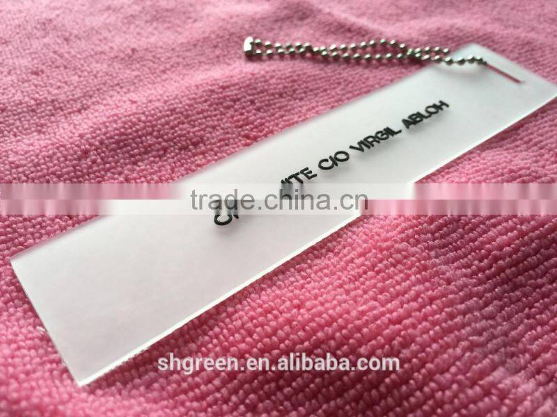 Simple 3D PVC rubber keychain for advertisement