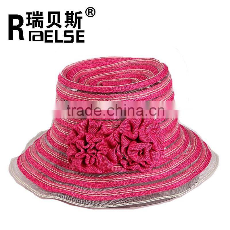 Fashion kid hat promotion for girl with flower