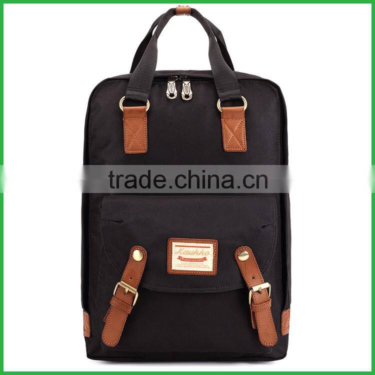 Wholesale high quality nylon bag with laptop compartment backpack school bag
