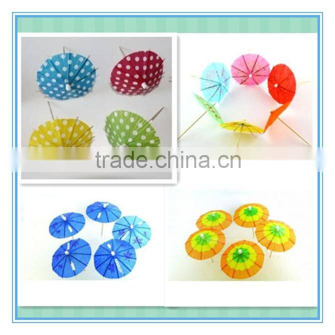 Paper drink cocktail umbrella