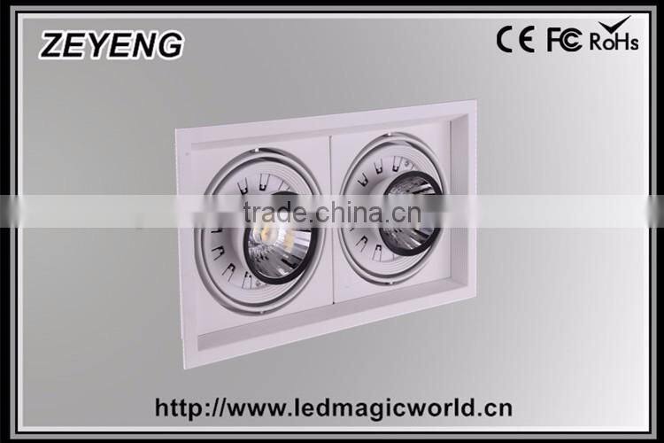 Modern kitchen design square led cob ceiling down light / 20w cob led downlight / Led downlight kits uk