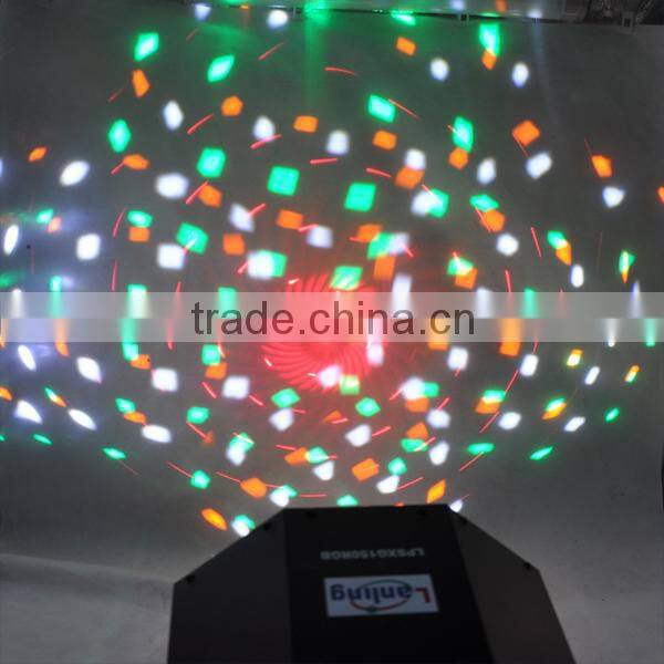 LED effects white strobe RG laser gobos disco lighting stage light system